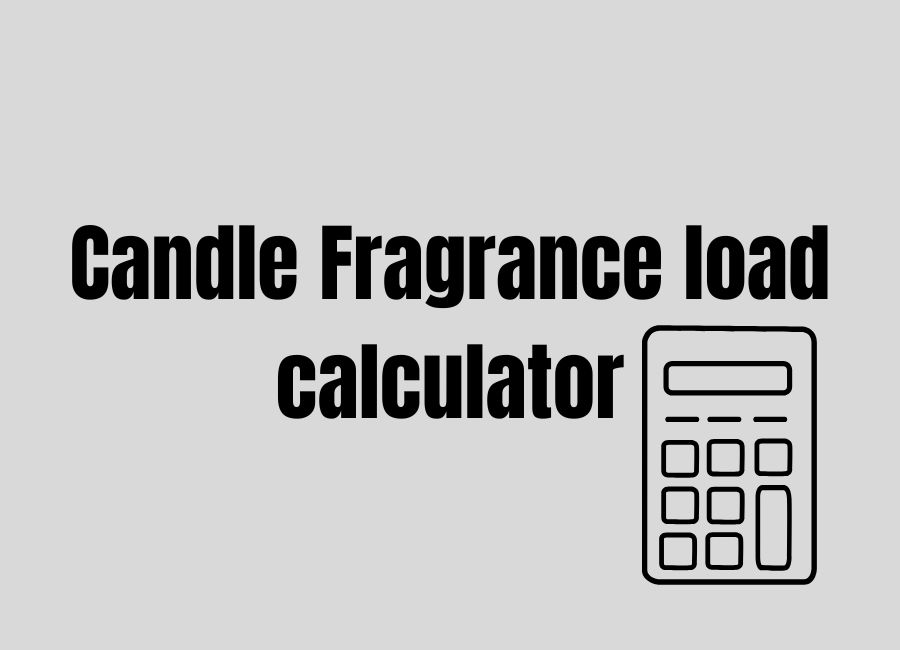 Candle Fragrance load calculator